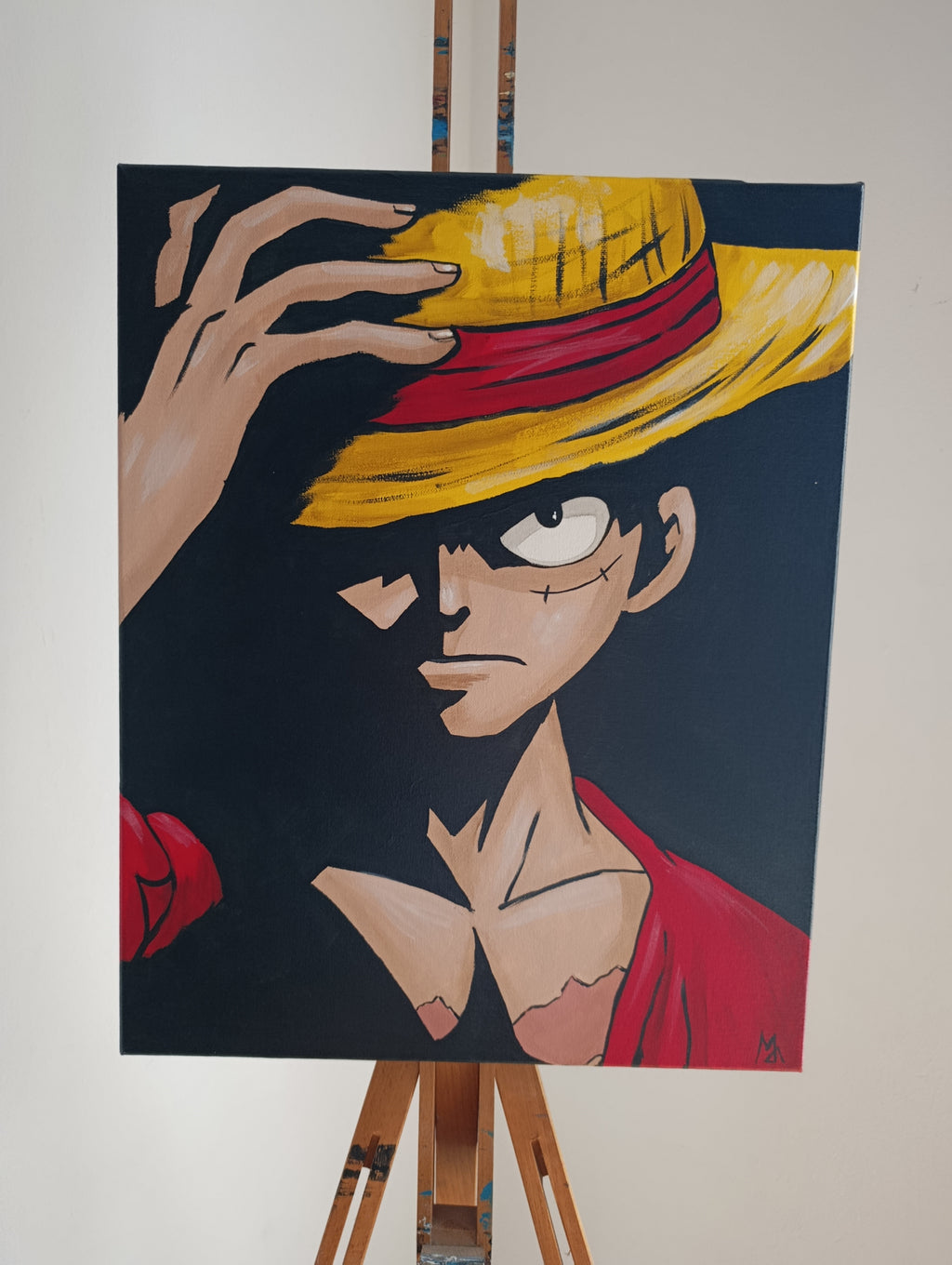 Monkey D. Rufy 50 x 40 cm