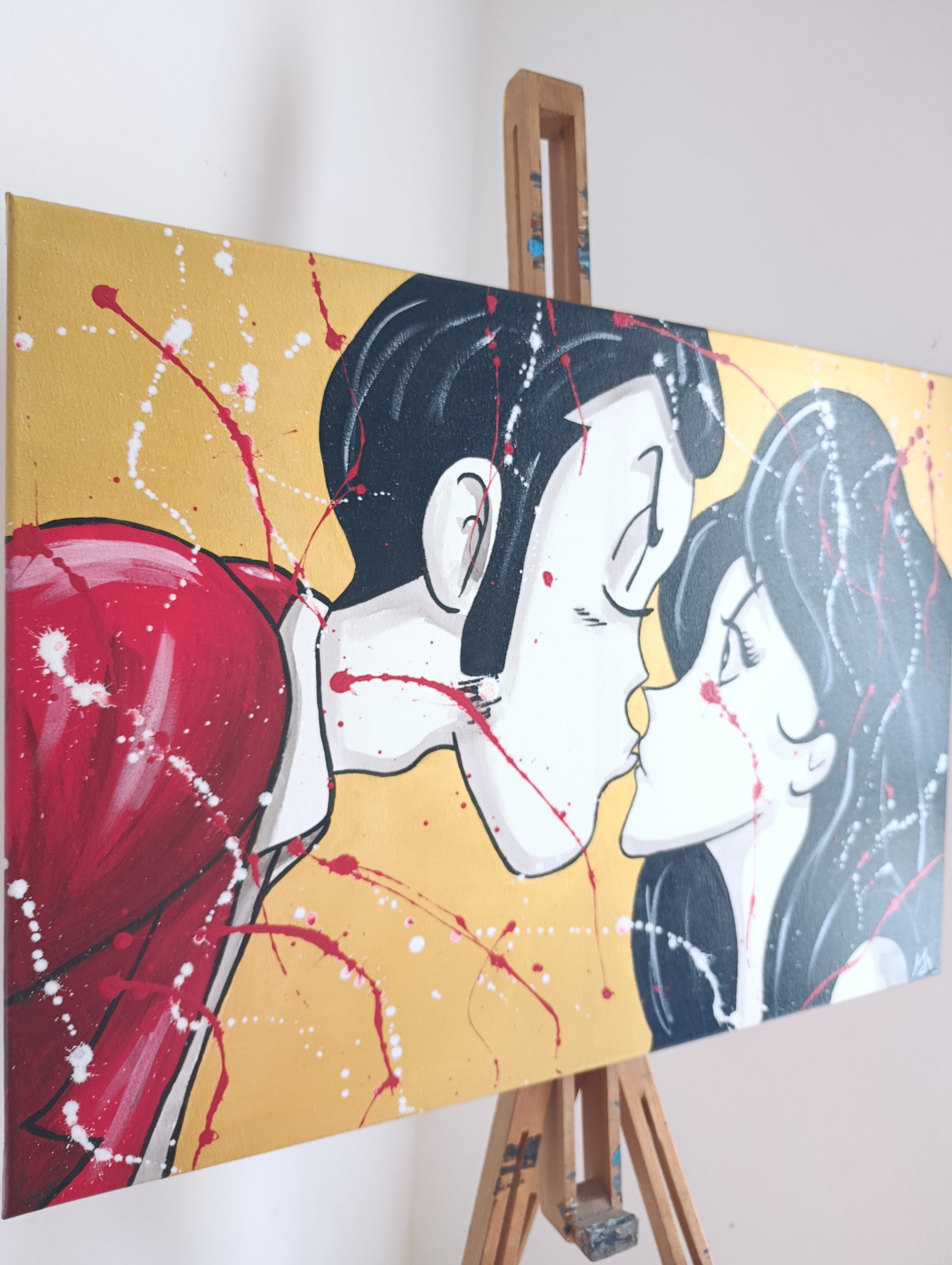 Bacio rubato 50 x 70 cm