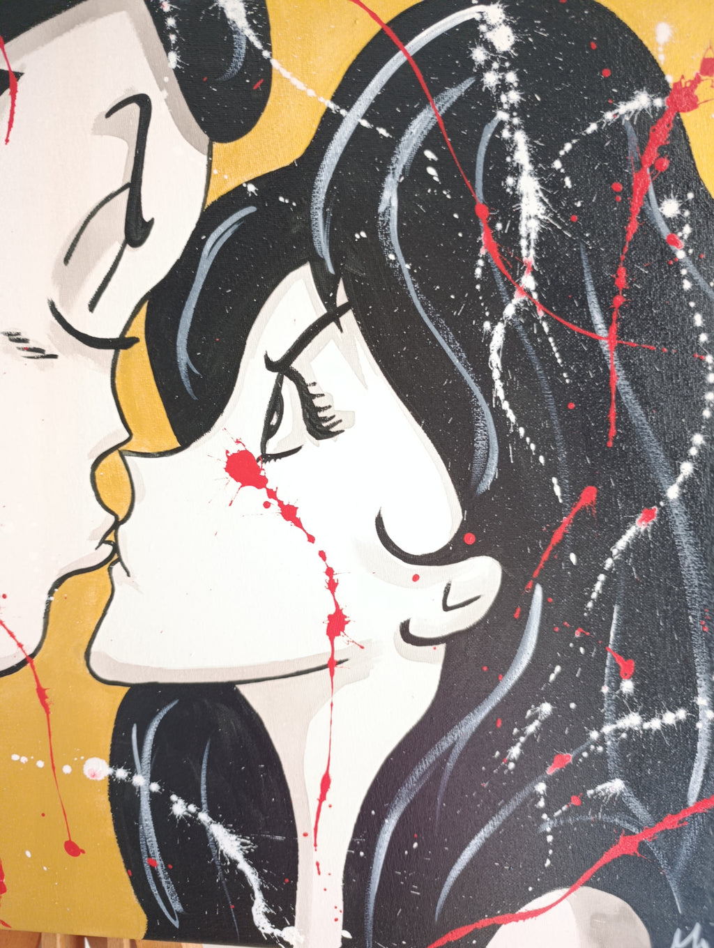 Bacio rubato 50 x 70 cm