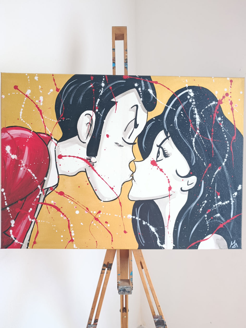 Bacio rubato 50 x 70 cm