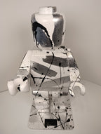 White and silver
