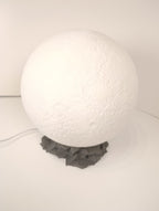 Moon LED on rock