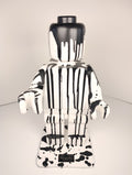 Colata creativa bianco e nero