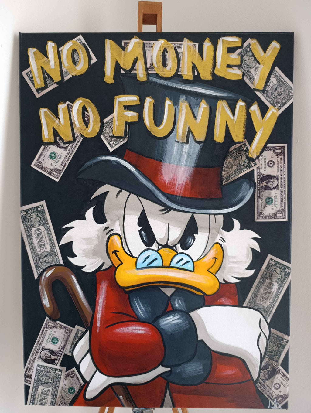 No money no funny