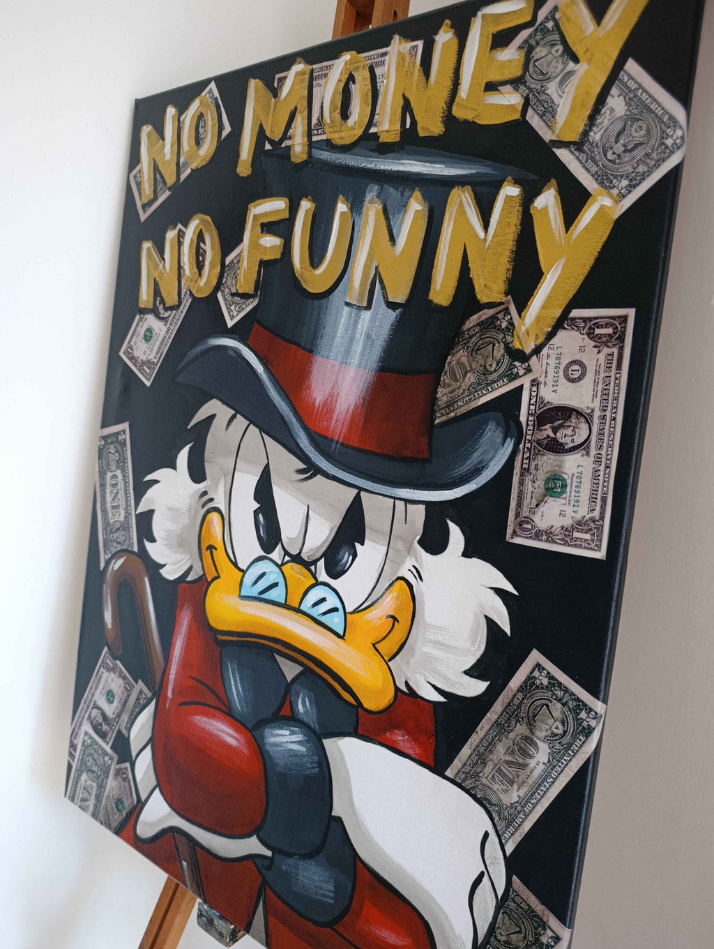 No money no funny